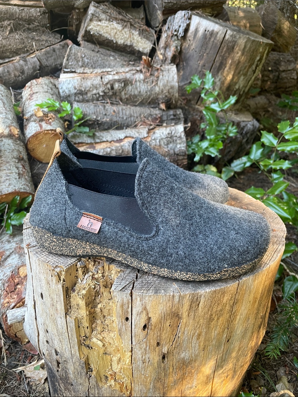 Hartjes felted clogs or slippers